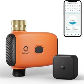 Lumary Smart Wi-Fi Watering Timer for Gardening with Brass Inlet(Gateway Included) - Outlet Quantity: 1 Outlet