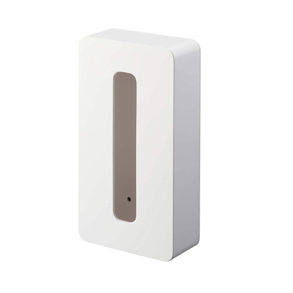 Yamazaki Industries 5094 Magnetic Compact Tissue Case, White, Compatible Size: