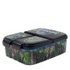 ILS I LOVE SHOPPING School Lunch Box with 3 Compartments,