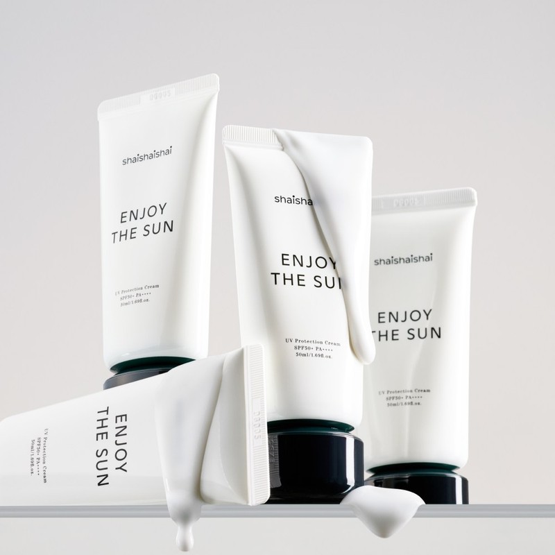 샤이샤이샤이 인조이더선 유브이 프로텍션 크림 SPF50+ PA++++, 50ml, 1개 Shy