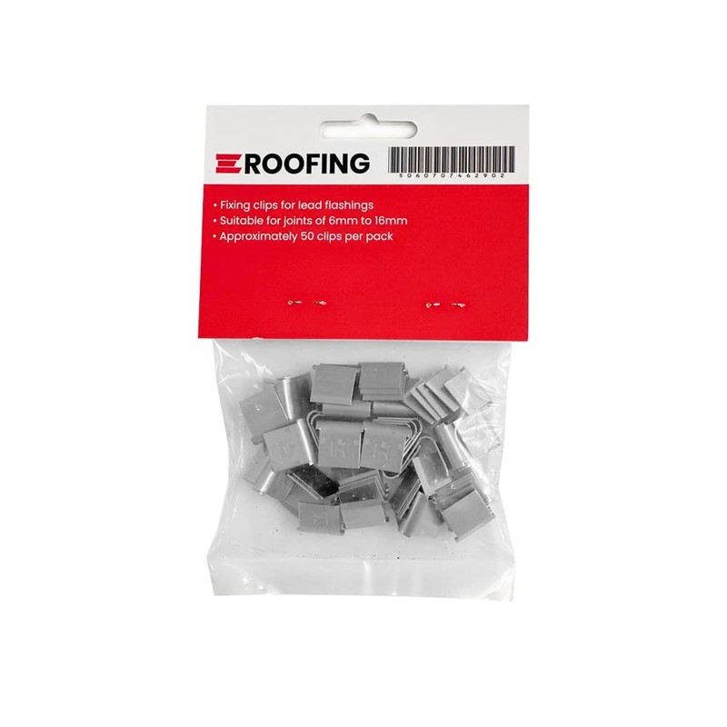 ERoofing Lead Hall Clips (Bag of 50)