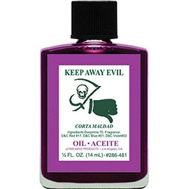 (1Pack) Indio Products Spiritual Anointing Oil- Keep Away Evil 1/2oz
