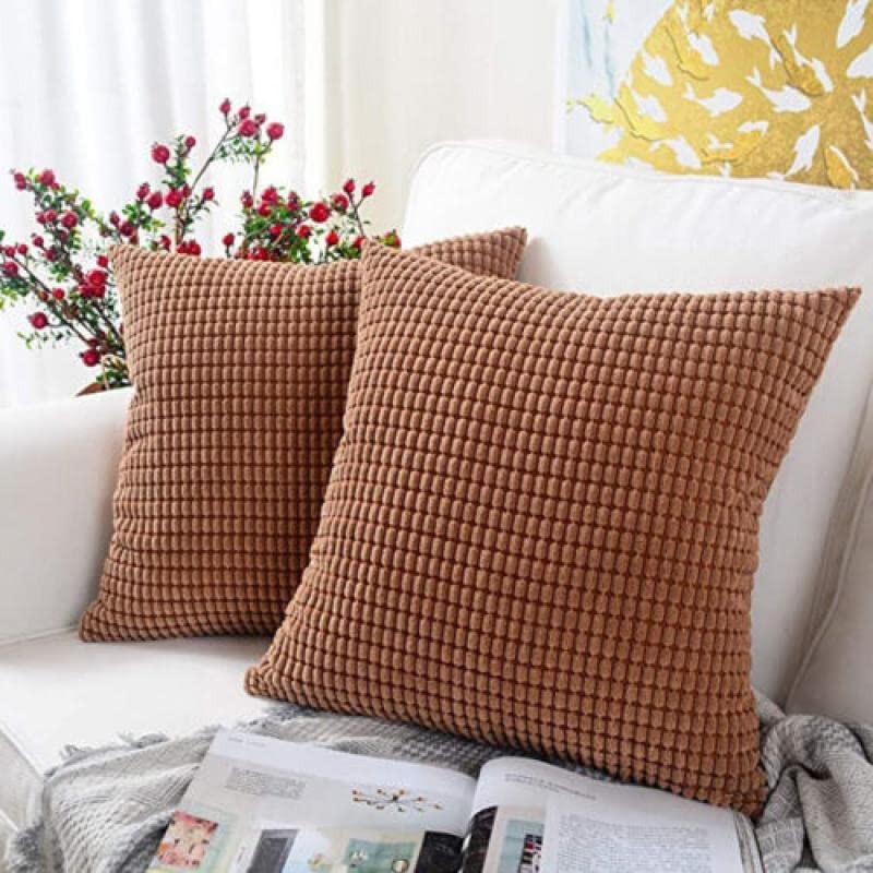 45x45 Plain Solid Colour Cushion Cover Decorative Pillow Case Home,