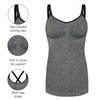 Bravado! Basics Women's Seamless Maternity Nursing Tank Top Cami for