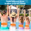 3 Pack Inflatable Swim Belts, Portable Pool Float for Kids