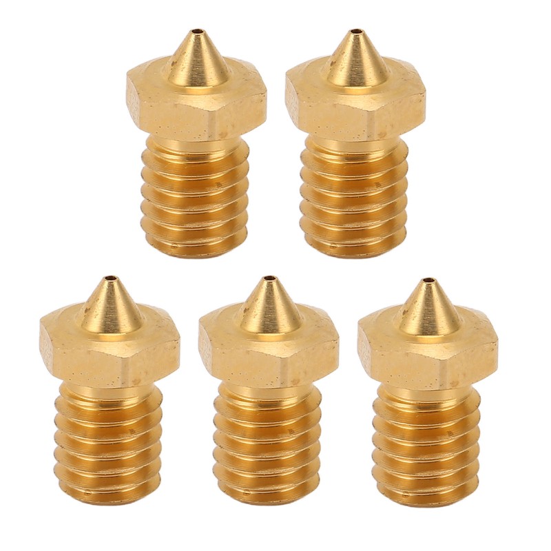 5pcs CHT V6 3D Printer Nozzle 3 Hole High Flow