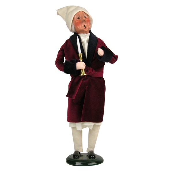 Byers' Choice Scrooge Caroler Figurine 201 from The A Christmas Carol Collection