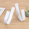 Groleca 2 Pack Modern Curtain Holdbacks Curtain Tiebacks Wall Mount