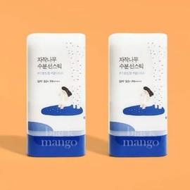Round Lab Birch Moisture Sun Stick 19g+19g Double Plan x2SET (A / 라운드랩 자작나무 수분 선스틱 19g+19g 더블기획 x2SET (A