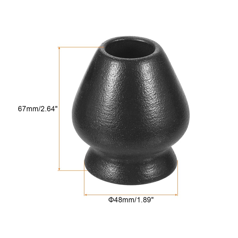 sourcing map Ceramic Chasen Stand 67mm Matcha Whisk Holder Teas