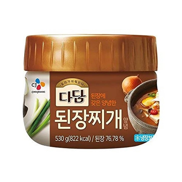 ZUNKOM CJ Premium Dadam Soybean Paste(Doenjang) Seasoning for Stew 530g