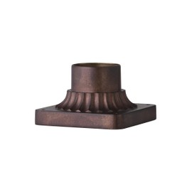 Feiss Lighting-Accessory-6.75 Inch Outdoor Pier Mount Base-Copper Oxide Finish