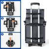 Odoland 48/72 Cans Soft Cooler with Wheels and Handle Collapsible