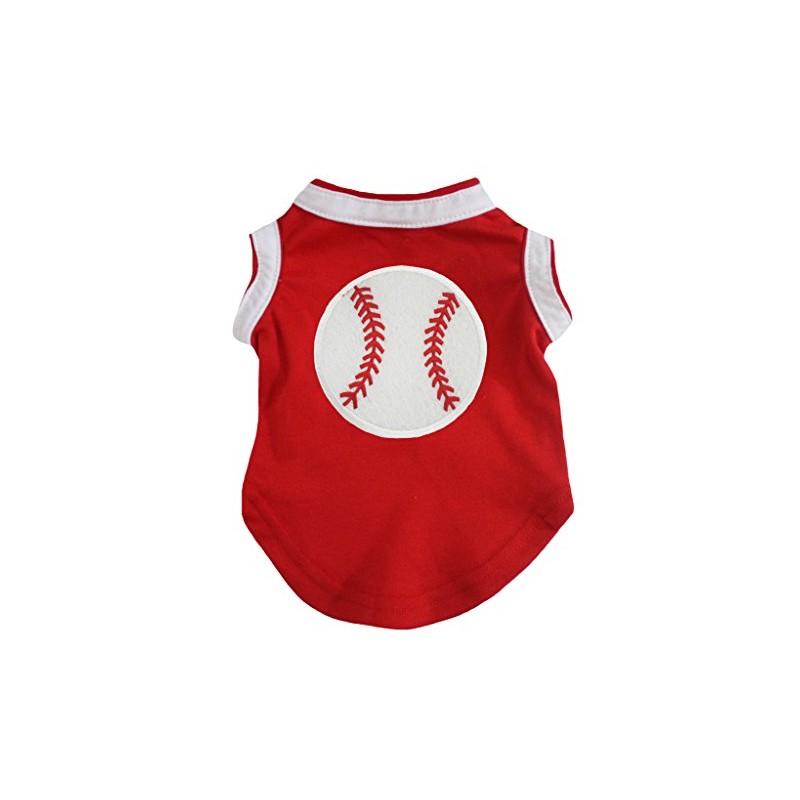 Petitebella - Camisa de béisbol para perro (tamaño pequeño)