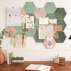Zhehao Sage Green 15 Pack 12'' Large Hexagon Cork Bulletin