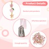 DORMIYA 325PCS DIY Lip Gloss Charms Keychain Kit with Random
