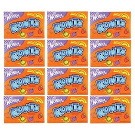 Wonka Runts Artificially Flavored Candy: 12 Packs of 5 Oz - Dt20