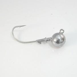 Round Head Fishing Jigs Eagle Claw Saltwater Hooks Fresh or Salt Water 10 Pack - 3/4oz - NADHIEF Store