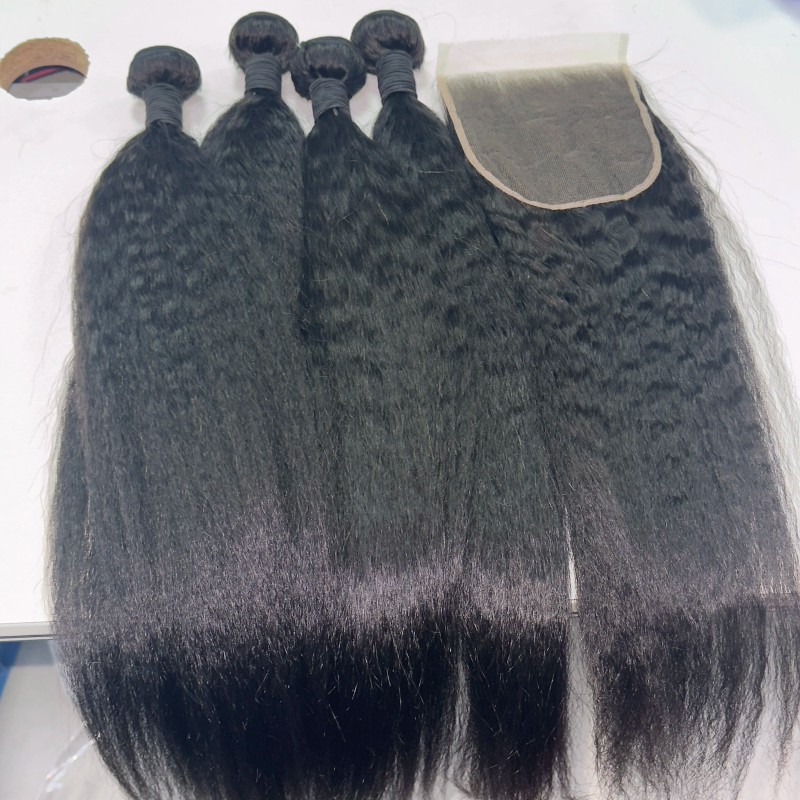 Raw Cambodian Natural Wavy Hair Bundles Unprocessed Raw Indian Curly