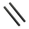 2Pack Round Acetal Copolymer Rods -1/2-Inch Diameter and 16.5-Inch Length