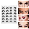 20 Pairs Mixed Half Eye False Lashes High Imitation 6D