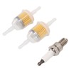 Golf Cart Tune Up Kit Fuel Oil Air Filter Spark