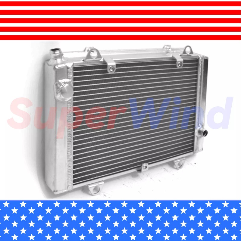SuperWind for Kawasaki Prairie 650 4x4 2002-2003 All Aluminum radiator