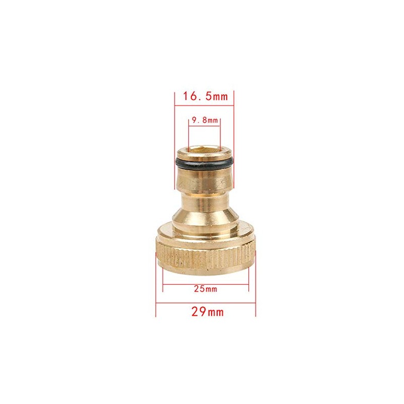 OTNE Brass Garden Hose Expandable Stretch Hose Adaptors Universal Tap
