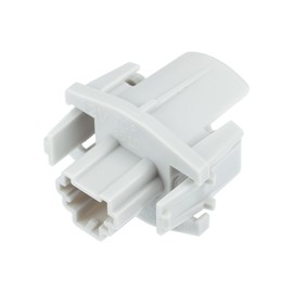 INFINAUTO License Plate Tag Light Socket, Lamp Connector Housing No.34102SWAA01/34102-SWA-A01 for Honda CR-V Civic Odyssey Gray, 1 Pc