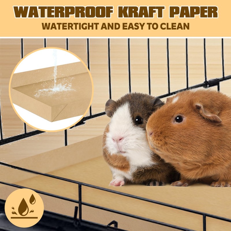 Guinea Pig Cage Liners,Disposable Large Liner Bag for Guinea Pig