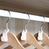 Pack of 20 Clothes Hangers, Space-saving, Clothes Hangers, Hooks for