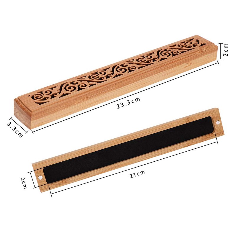 Incense Burner, Horizontal Incense Burner, Incense Plate, Made of Nanbamboo,