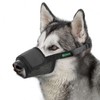 ILEPARK Soft Dog Muzzle, Muzzles with Breathable Beehive Adjustable Fit