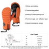 KUTOOK Ski Gloves Mens Snowboard Snow Mittens Skiing Warm Waterproof