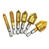 Countersunk Drill Bit, 0.2 - 0.7 inches (6 - 19