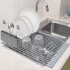 iPEGTOP Cutlery Utensil Silverware Drying Rack Basket Holder with Hooks