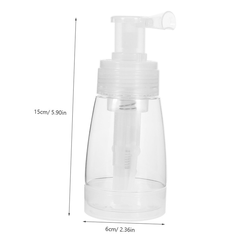 WOONEKY 1pc Powder Spray Bottle Bottletoiletry Empty Powder Bottle Fine