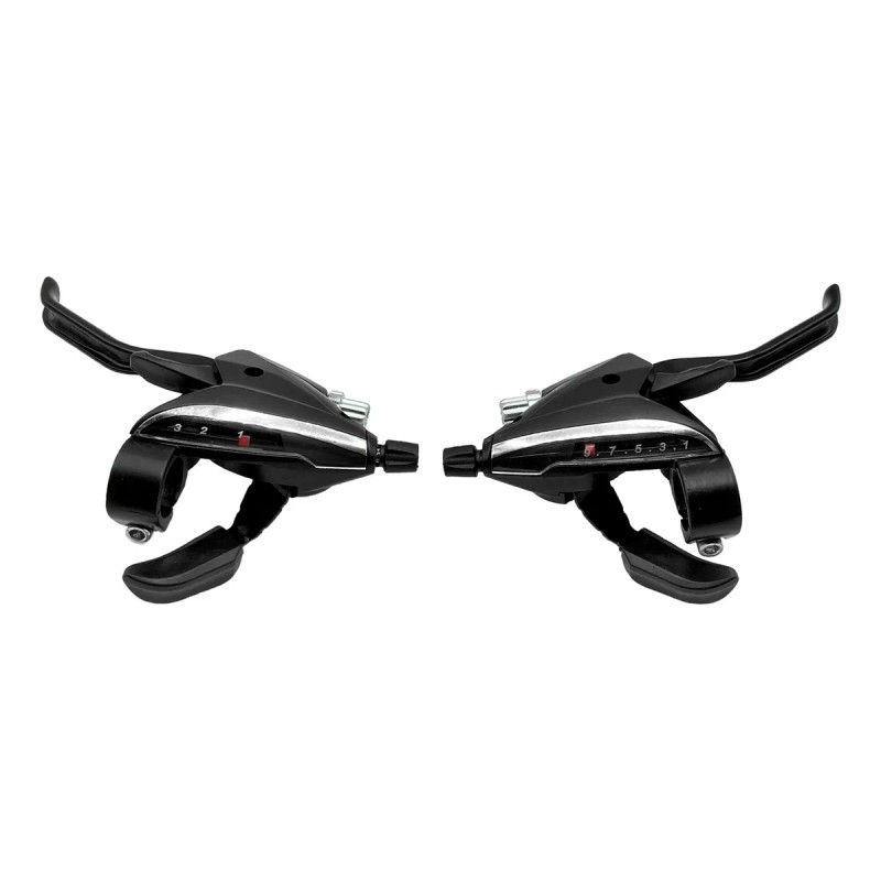 Kit De Cambios Para Bici 27v Desviador Top Pull Palancas