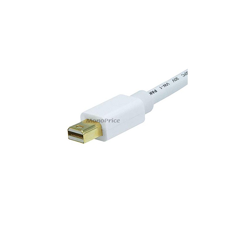 Monoprice 106006 3ft Gold Plated 32AWG Mini DisplayPort to DisplayPort