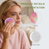 Paquete de 28 discos desmaquillantes reutilizables con bolsa de lavandería,