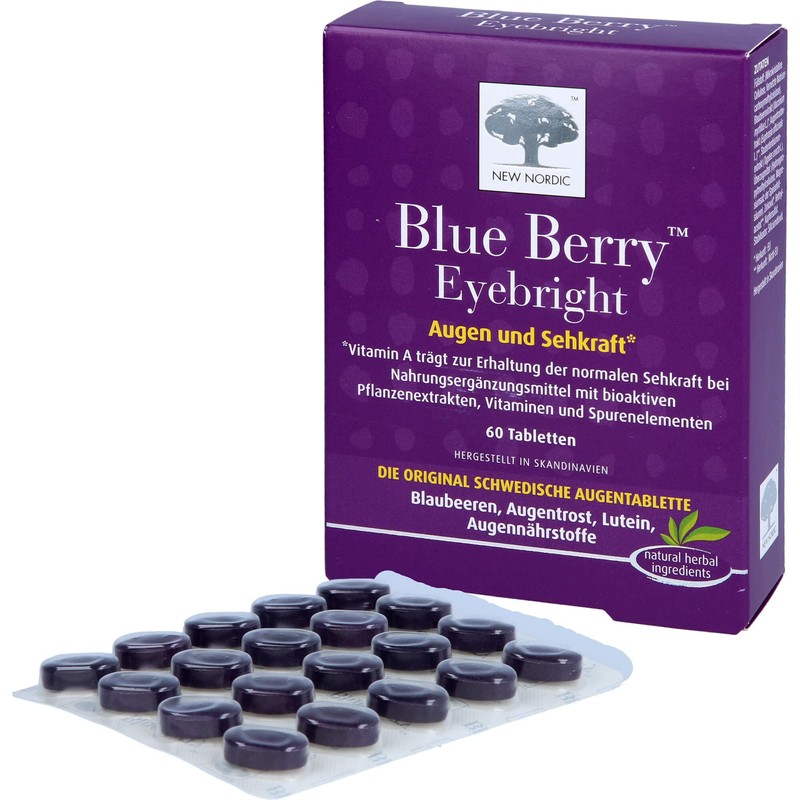 Blue Berry Tablets Pack of 60