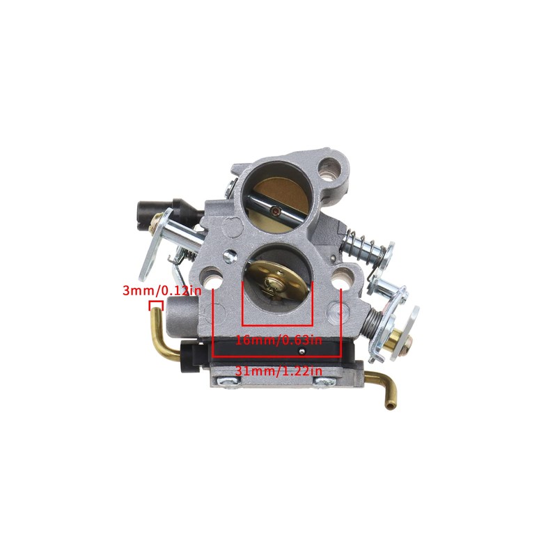 EMSea Set with 8Pcs Chainsaw Carburetor Kit 574719402 545072601 Compatible