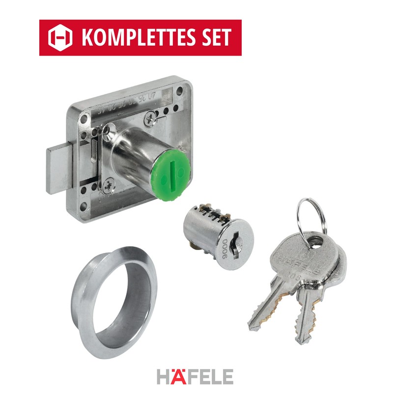 Gedotec Security Cabinet Lock with Key | 1 Set Furniture