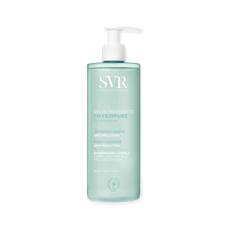 SVR Physiopure Gel Moussant Limpiador Desmaquillante, 400 ml
