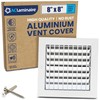 8" x 8" Duct Hole Aluminum Single Deflection Adjustable Air