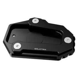 GALICTRIX Motorcycle Kickstand Pad Compatible with Ducati Scrambler 1100 Desert Sled Icon | Monster 696 697 795 797 821 937 939 950 | Multistrada V4 950 1260 S 1100 1200 Side Stand Accessories (Black)