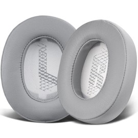 SOULWIT Weich Proteinleder Ersatz Ohrpolster für JBL Live 500BT/Live 500 BT Around-Ear Wireless Kopfhörer, Ersatzpolster mit geräuschisolierendem Schaumstoff