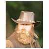 Outback Trading Men's 1376 Rawhide UPF 50 Leather Western Hat