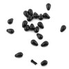 Alomejor 20 Pieces Quick Release Beads Black Fishing Line Holder