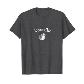 Doraville Peach Minimal Art Vintage Inspired T-Shirt